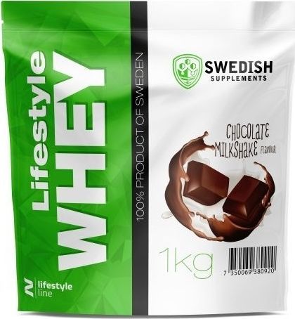 Swedish Supplements SWEDISH Lifestyle Whey - Białko 1kg Czekolada 1