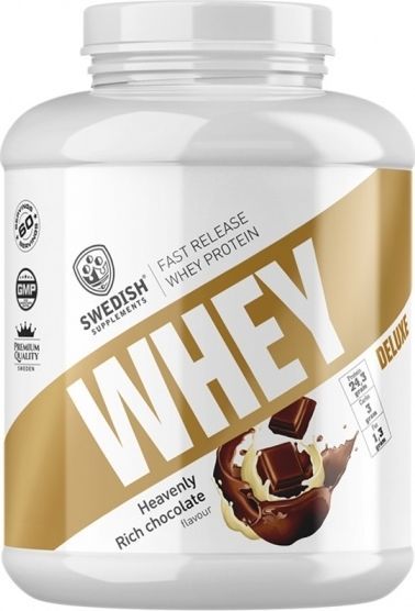 Swedish Supplements SWEDISH Deluxe Protein- Białko 2kg smaki czekoladowe Czekolada 1
