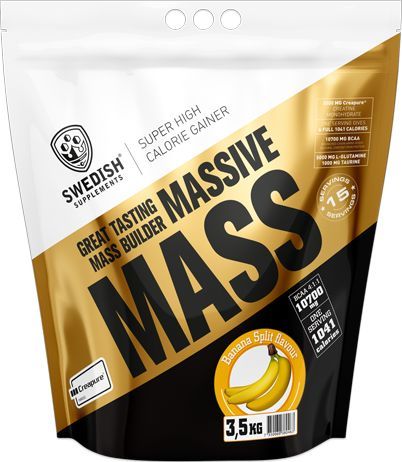 Swedish Supplements SWEDISH Massive Mass 3,5kg Banan 1