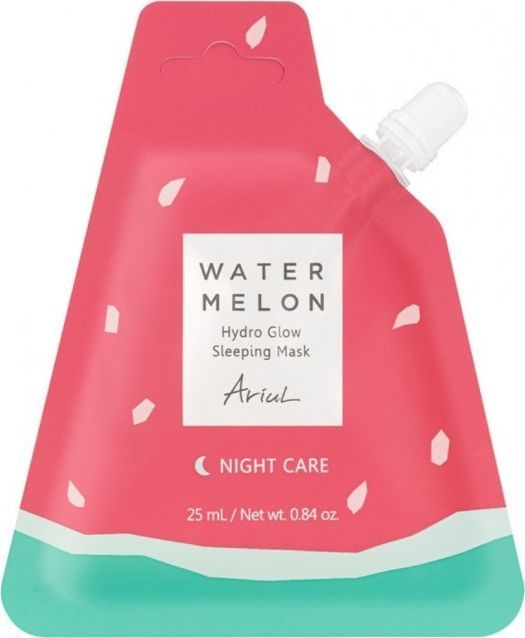 Ariul Ariul Watermelon Hydro Glow Sleeping Mask nawilżająca maska na noc w saszetce 25ml 1