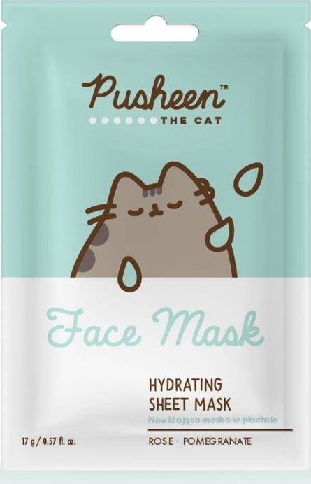 Pusheen Nawilżająca maseczka w płachcie 17g 1