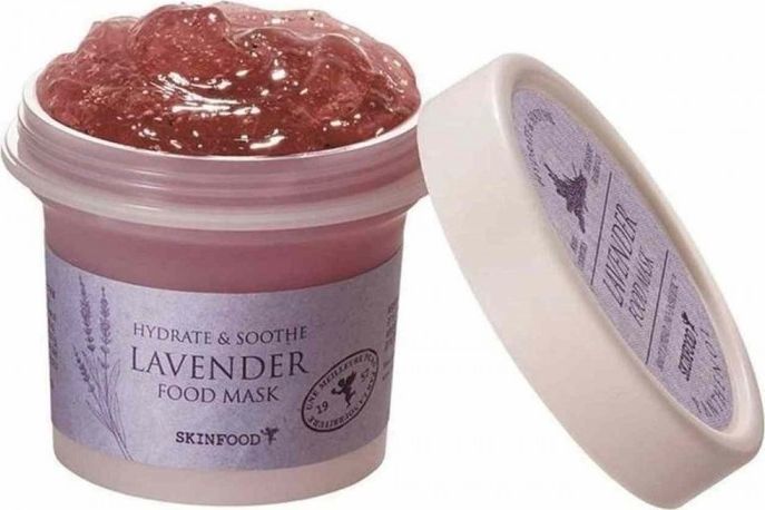 Skinfood SKINFOOD Lavender Foot Mask odświeżająca maska z kwiatem lawendy 120g 1