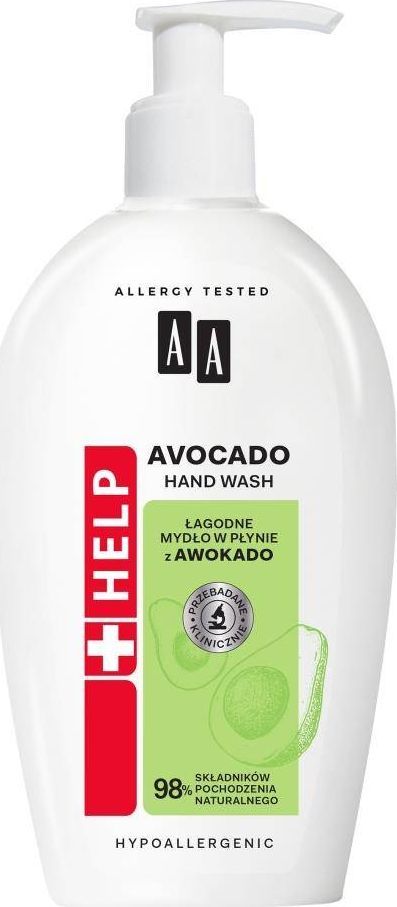 AA Help łagodne mydło w płynie z awokado 300ml 1