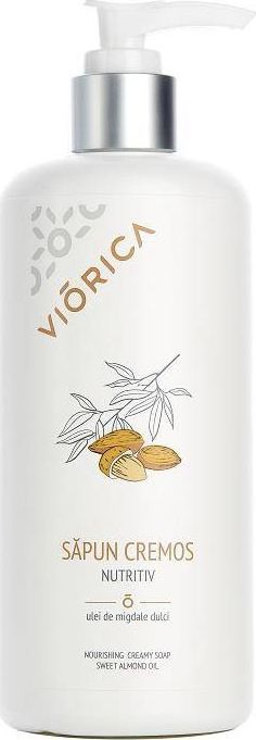 Viorica Viorica Nourishing Creamy Soap odżywcze kremowe mydło z olejem z migdałów 400ml 1