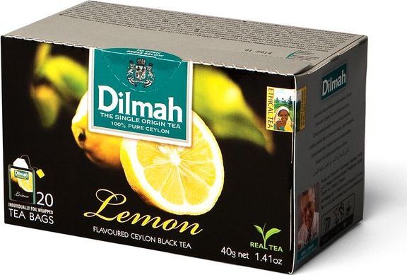 Actis DILMAH LEMON 20 KOPERT HERBATA CZARNA AROMATYZOWANA 57047326 1