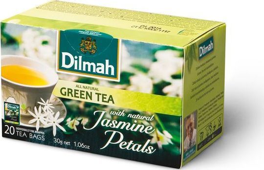 Actis DILMAH JASMINE FLOWER 20 KOPERT HERBATA ZIELONA 59651836 1