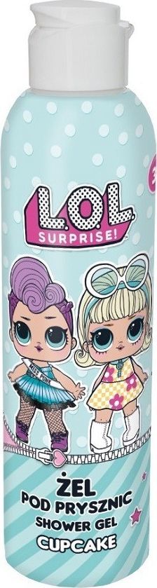 MGA LOL SURPRISE Shower Gel 3+ żel pod prysznic dla dzieci Cupcake 300ml 1