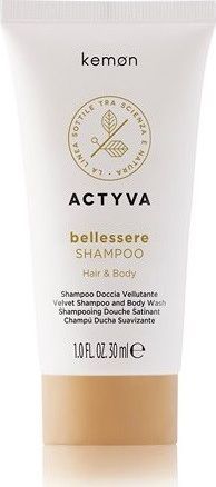Kemon Kemon Actyva Bellessere Shampoo aksamitny szampon do włosów i ciała 30ml 1