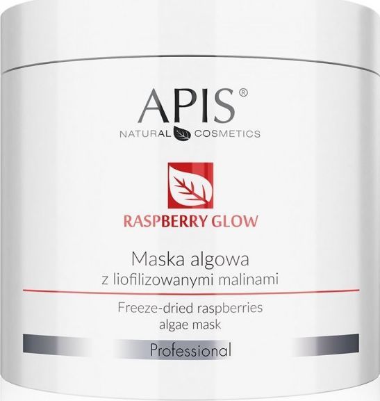 Apis APIS Raspberry Glow Algae Mask maska algowa z liofilizowanymi malinami 200g 1