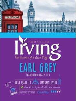 Irving HERBATA EARL GREY 100 SASZ. 48375232 1