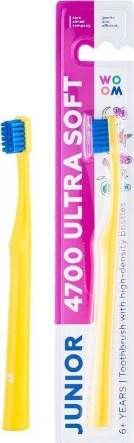Woom Woom Junior 4700 Ultra Soft Toothbrush szczoteczka do zębów z miękkim włosiem 6+ Years 1