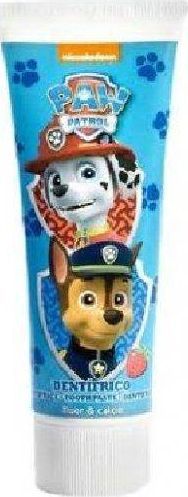 MGA LORENAY Paw Patrol pasta do zębów dla dzieci 1-6lat Truskawka 75ml 1