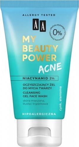 AA My Beauty Power Acne oczyszczający żel do mycia twarzy 150ml 1