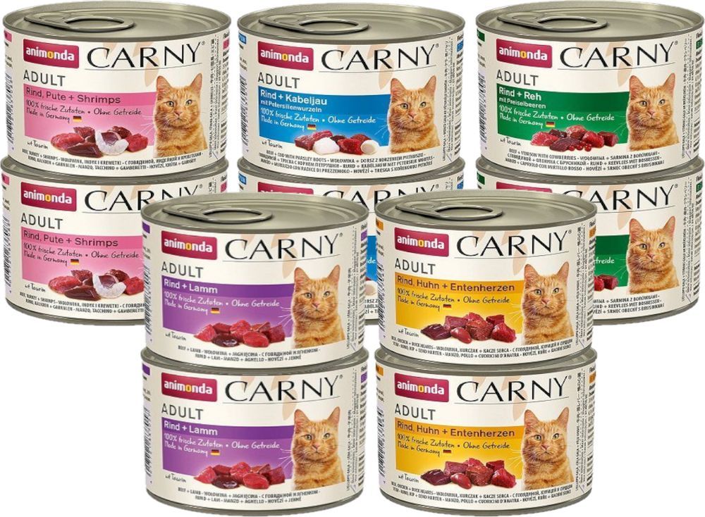 Animonda Cat Carny Adult mix 5 smaków 10x200g 1