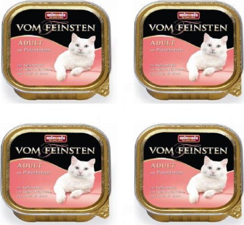 Animonda Vom Feinsten Adult Cat smak: z sercami indyka 32x100g 1