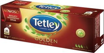Tetley HERBATA GOLDEN BLACK 25 TOREBEK 54586912 1
