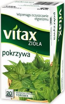 Vitax Herbata ziołowa - pokrzywa 20 torebek 1