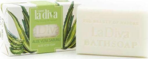 LA DIVA MYDŁO W KOSTCE ALOES 100 g - LA DIVA 1