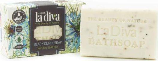 LA DIVA MYDŁO W KOSTCE CZARNUSZKA 100 g - LA DIVA 1
