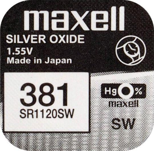 Maxell Bateria 381 1 szt. 1