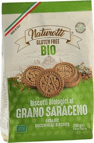 PASTA NATURA CIASTKA RYŻOWO - GRYCZANE BEZGLUTENOWE BIO 250 g - PASTA NATURA 1