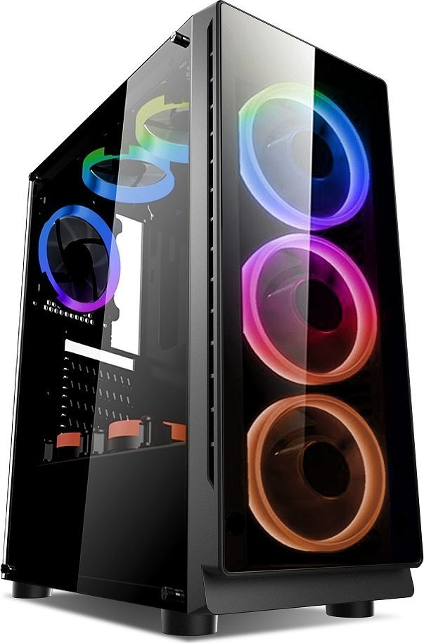 Komputer Vist RGB VR6, Ryzen 3 1200, 16 GB, GTX 1050 Ti, 512 GB M.2 PCIe Windows 10 Pro 1