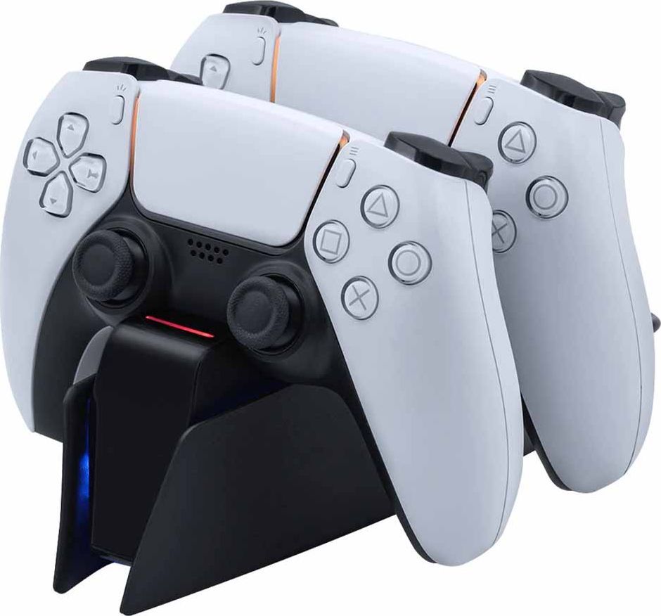 Tech-Protect Podwójna stacja dokująca do Pada PlayStation 5 Czarna 1