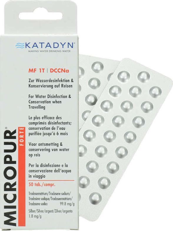 Katadyn Katadyn Tabletki do Oczyszczania Wody Micropur MF 1T 50 szt. 1