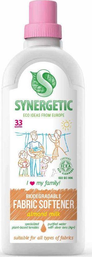 synergetic Żel do mycia naczyń biodegradowalny Mleczko migdałowe 1 L 1