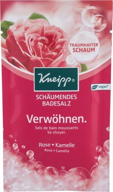 Kneipp Kneipp Bubbling Mineral Bath Salt Pamper Rose & Camellia Sól do kąpieli 80g 1