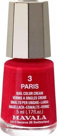Mavala MAVALA Mini Color Cream Lakier do paznokci 5ml 3 Paris 1