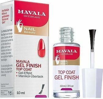 Mavala MAVALA Nail Beauty Gel Finish Top Coat Lakier do paznokci 10ml 1
