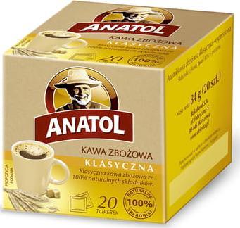 Delecta KAWA ZBOŻOWA EKSPRESOWA ANATOL KLASYCZNA 84G 14005 1