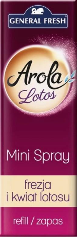 Arola odświeżacz powietrza mini spray zapas frezja arola 1