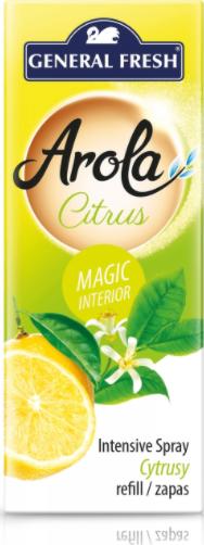 Arola odświeżacz powietrza zapas spray szyszka cytrus 40ml arola 1