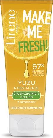 Lirene lirene peeling do twarzy drobnoziarnisty yuzu make 1