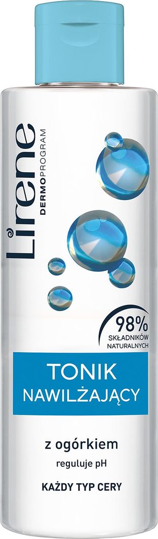 Lirene lirene tonik nawilżający z ogórkiem 200ml 1