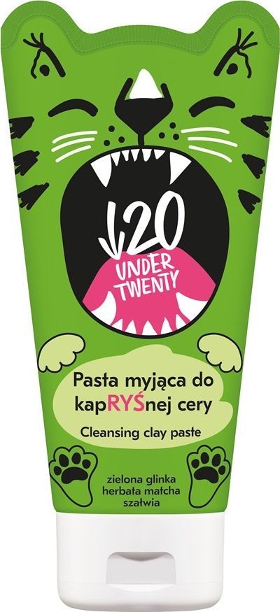 Under Twenty Anti Acne pasta myjąca do kapryśnej cery 150ml 1