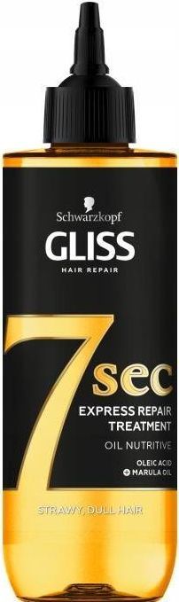 Gliss Kur gliss ekspresowa kuracja do włosów 7sec oil nutritive 200ml 1