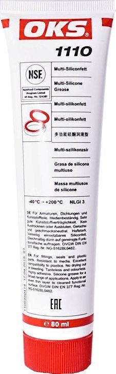 Oks Uniwersalny smar silikonowy do ekspresów 80 ml 1