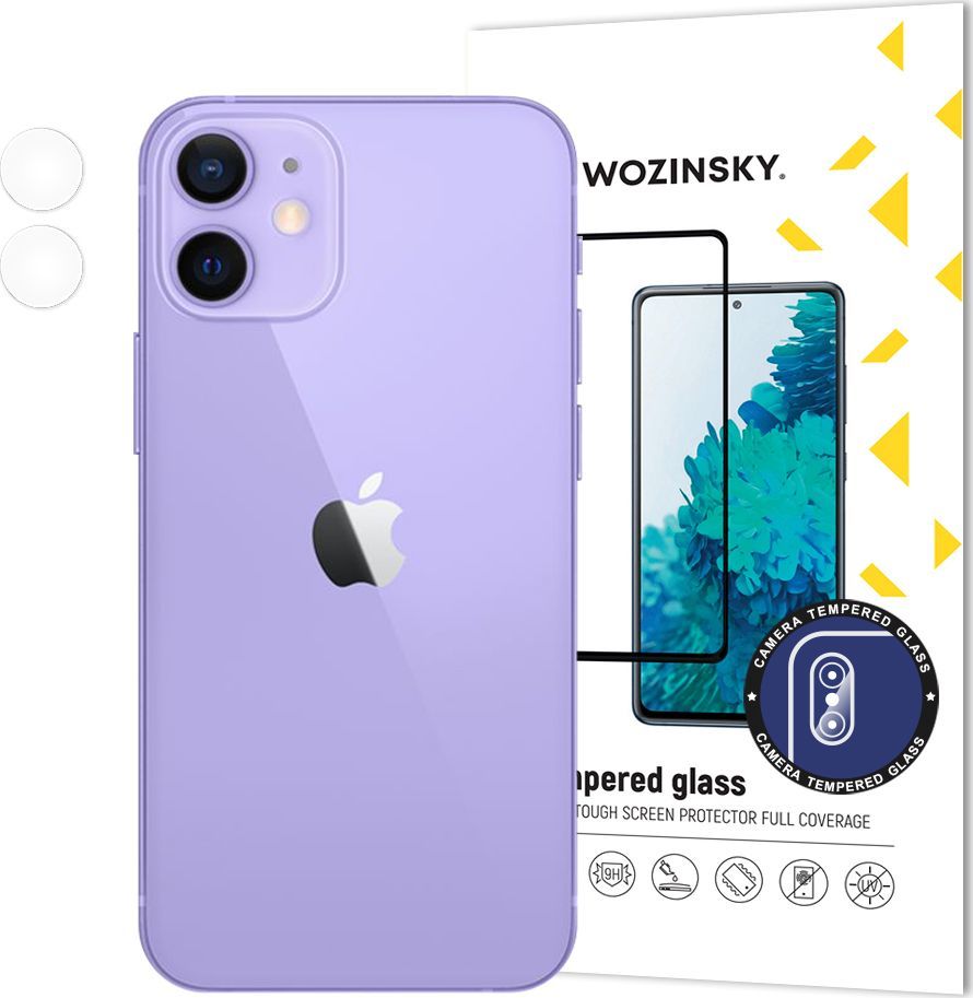Wozinsky Wozinsky Camera Tempered Glass szkło hartowane 9H na aparat kamerę iPhone 12 1