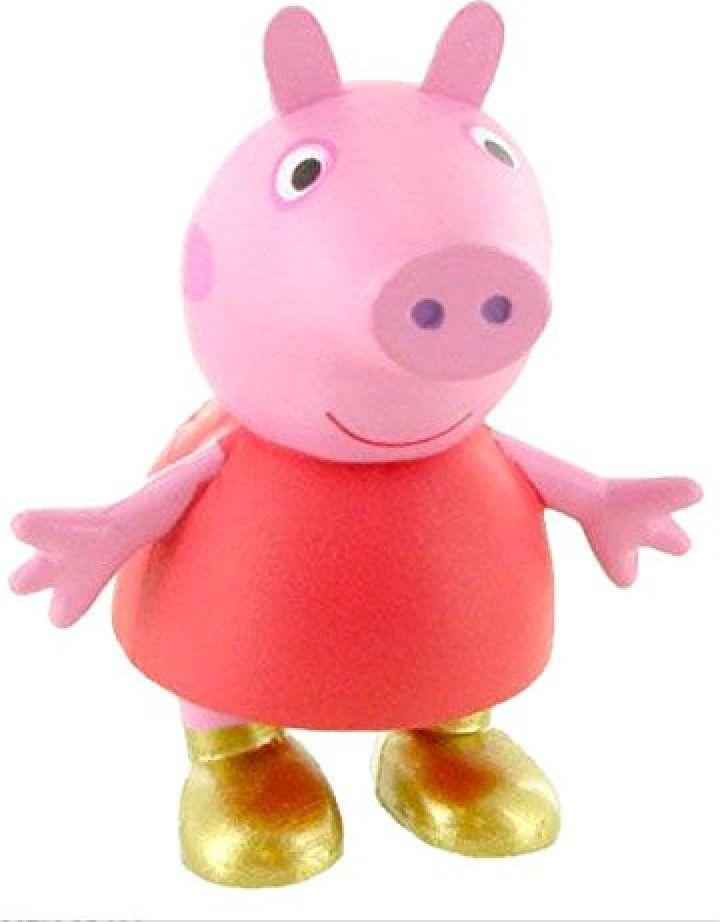 Figurka Comansi Świnka Peppa - Peppa w złotych butach (COMA0049) 1