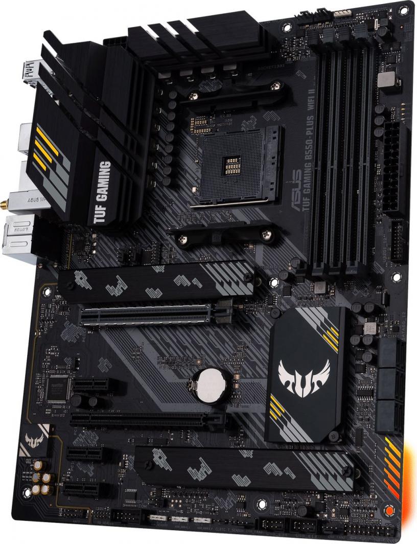TUF GAMING B550 + Ryzen5 5600x + メモリ32GB Asus TUF GAMING B550-PLUS WIFI II - Płyta główna - Morele.net
