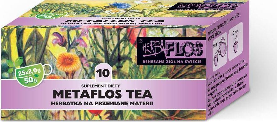 MALWA 10 Metaflos TEA fix 25*2g HERBA-FLOS 1