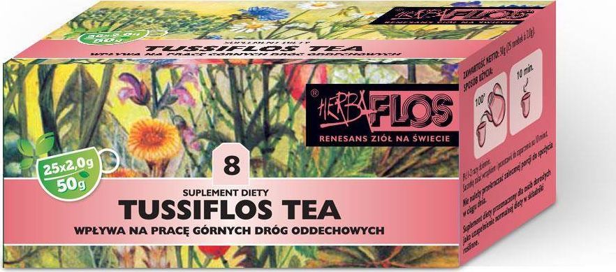 MALWA 8 Tussiflos TEA fix 25*2g HERBA-FLOS 1