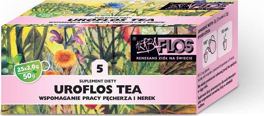 MALWA 5 Uroflos TEA fix 25*2g HERBA-FLOS 1