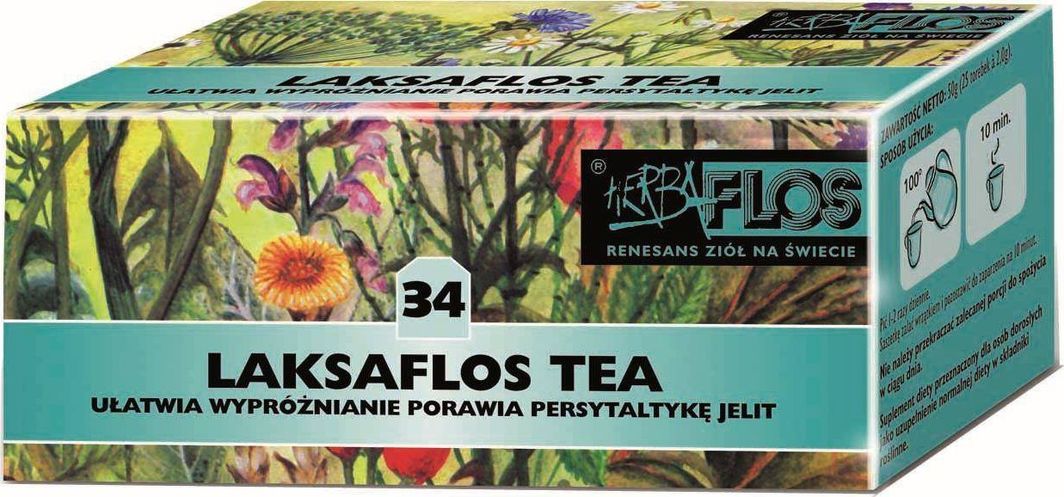 MALWA 34 Laxsaflos TEA fix 20*2g HERBA-FLOS 1