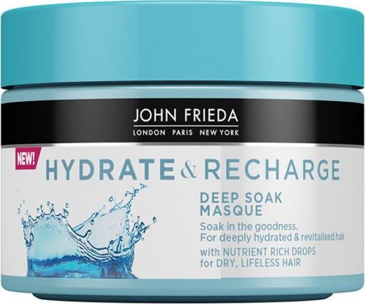 John Frieda John Frieda Hydrate & Recharge Deep Soak Masque Maska do włosów 250ml 1