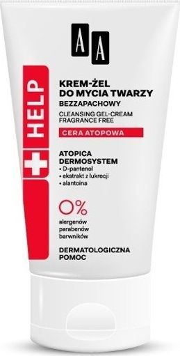 AA HELP Cera Atopowa krem-żel do mycia twarzy 125ml 1