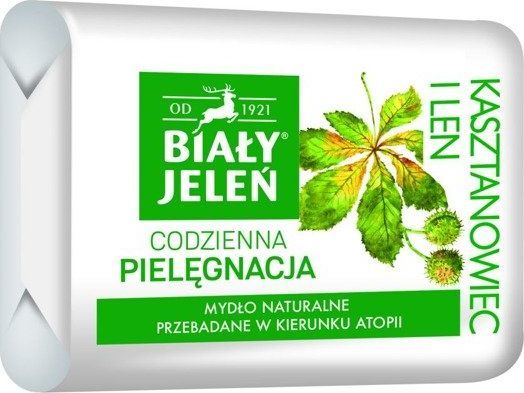 Biały Jeleń Biały Jeleń Mydło hipoalergiczne premium z kasztanowcem 1
